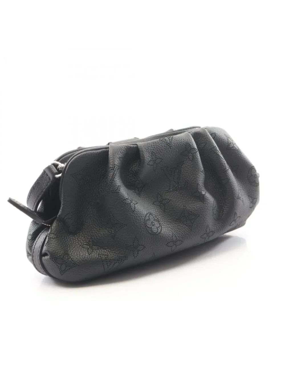 Louis Vuitton Shoulder Bag Scala Mini Mahina Noir Leather